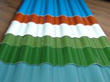 彩色玻璃鋼采光板